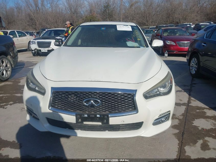 2016 Infiniti Q50 2.0T Premium VIN: JN1CV7AR8GM251035 Lot: 44297834