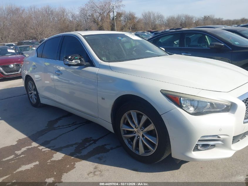 2016 Infiniti Q50 2.0T Premium VIN: JN1CV7AR8GM251035 Lot: 44297834