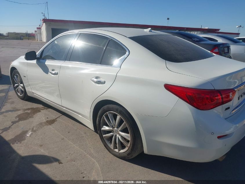 2016 Infiniti Q50 2.0T Premium VIN: JN1CV7AR8GM251035 Lot: 44297834