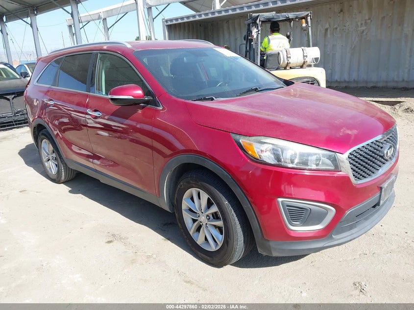 5XYPG4A3XGG091227 2016 Kia Sorento 2.4L Lx auction photo 1
