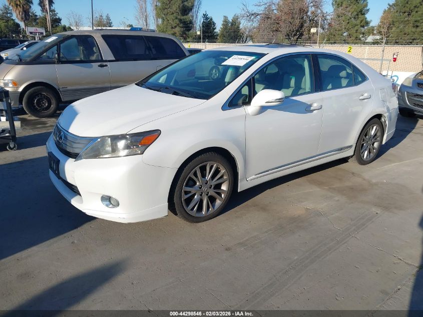 2010 Lexus Hs 250H