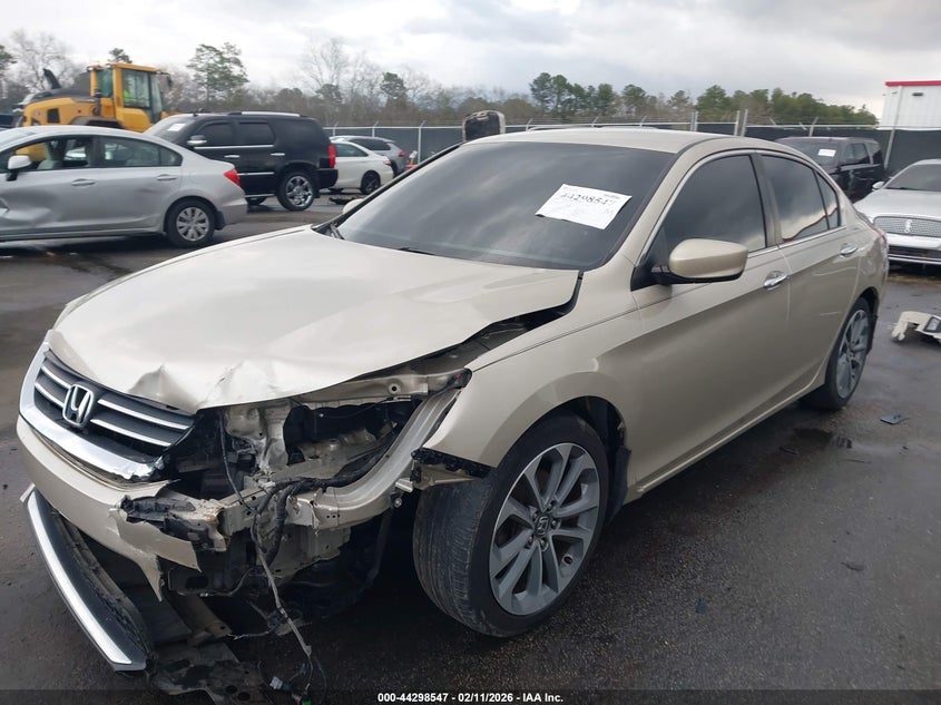 2014 HONDA ACCORD auction photo 2