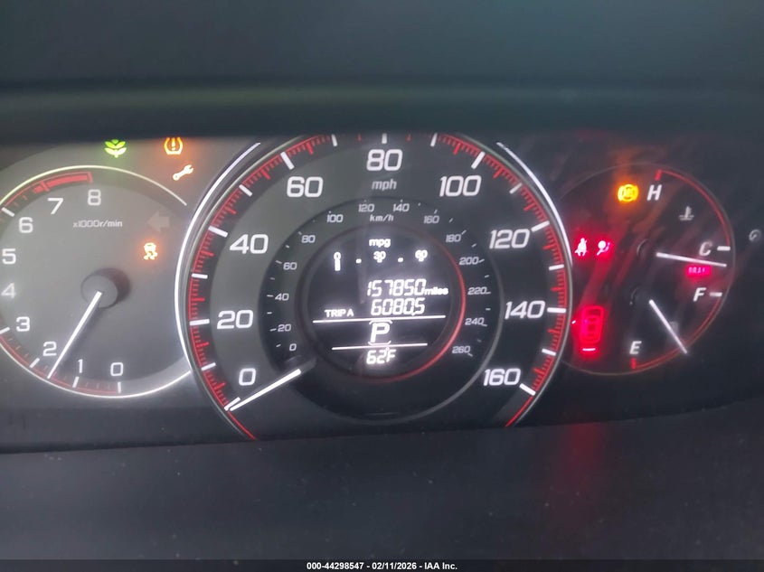 2014 HONDA ACCORD auction photo 7