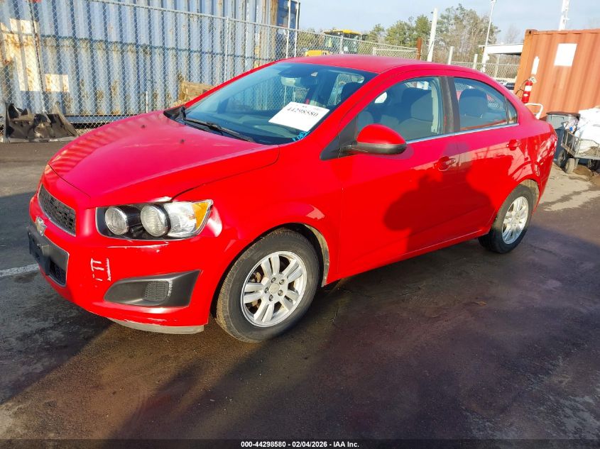 2016 Chevrolet Sonic Lt Auto
