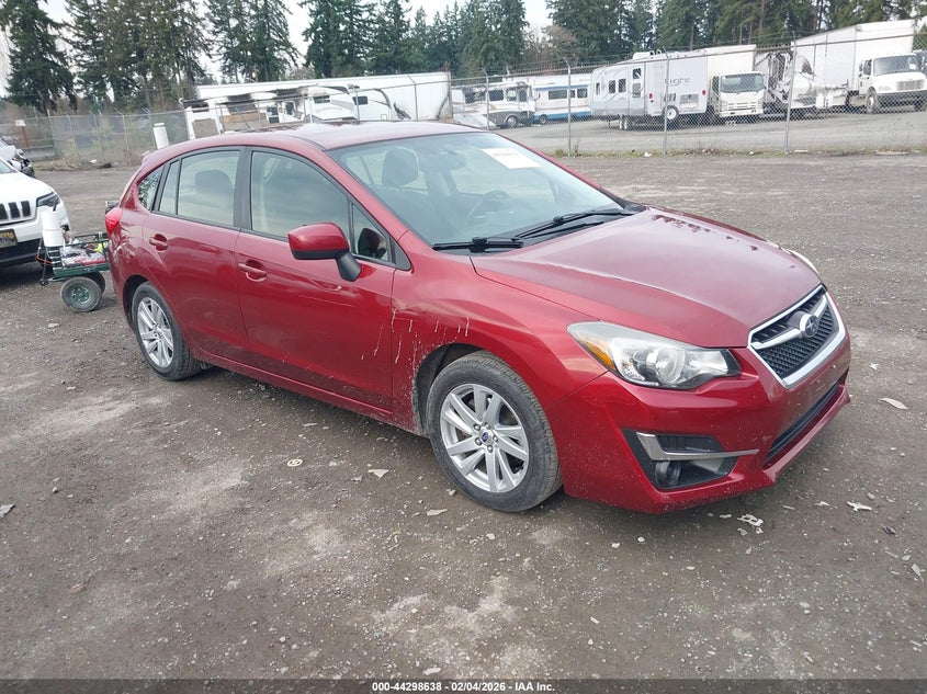 2016 Subaru Impreza 2.0I Premium