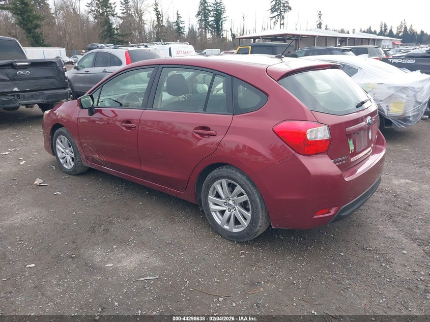 2016 Subaru Impreza 2.0I Premium