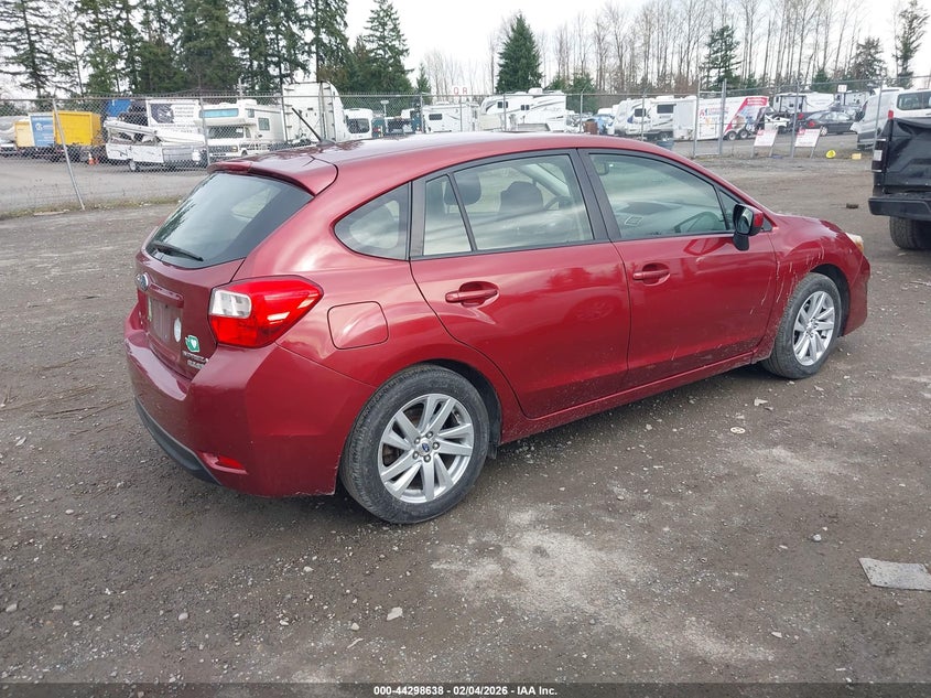 2016 Subaru Impreza 2.0I Premium