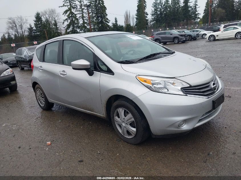 2015 Nissan Versa Note S (Sr)/S Plus/Sl/Sr/Sv