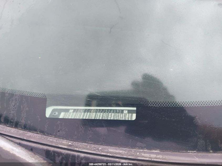 2007 Chevrolet Suburban 1500 Ltz VIN: 1GNFC16027J316591 Lot: 44298723