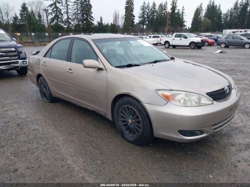 2002 Toyota Camry Se