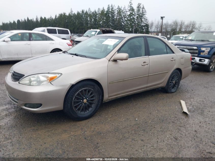2002 Toyota Camry Se