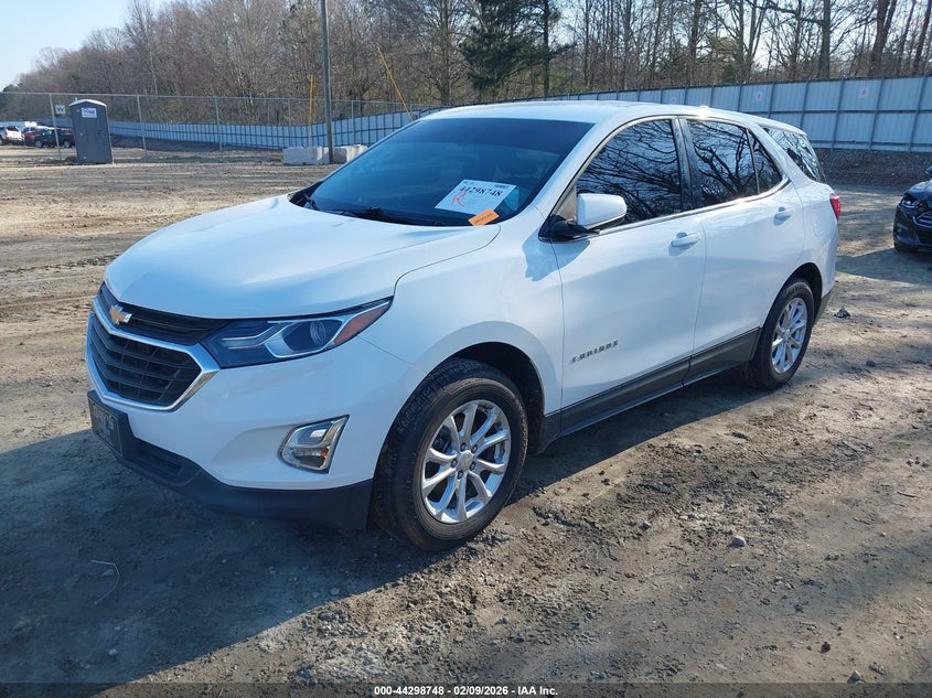 2018 Chevrolet Equinox Lt 3GNAXSEV2JS542265 photo 1
