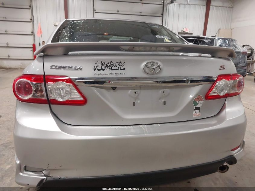 2011 Toyota Corolla S VIN: 2T1BU4EE8BC621889 Lot: 44299831