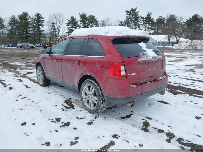 Vin: 2fmdk4kc7dbb42727, lot: 44796370, ford edge limited 20133
