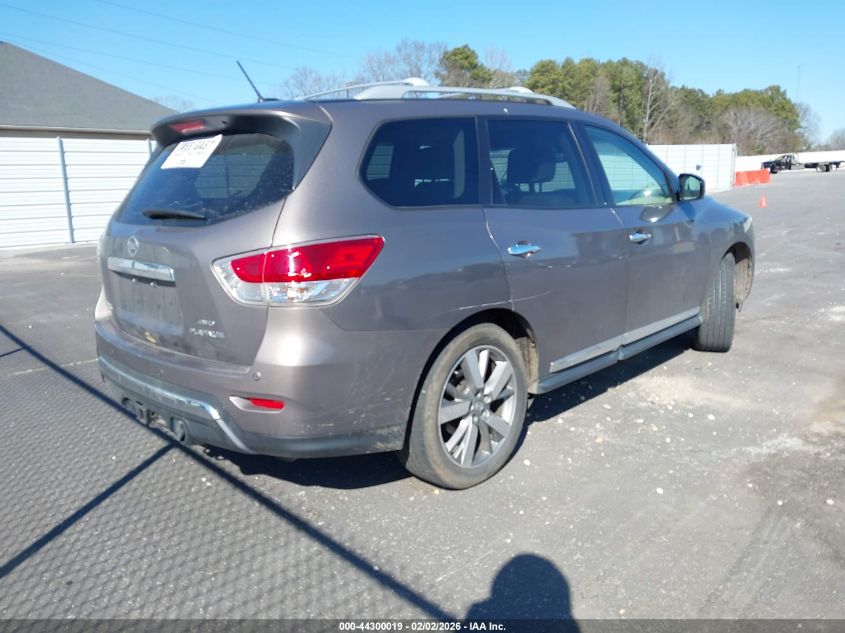 2013 Nissan Pathfinder Platinum