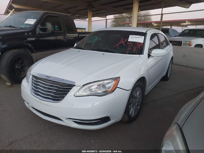 Vin: 1c3ccbab4en170389, lot: 44796453, chrysler 200 lx 20142