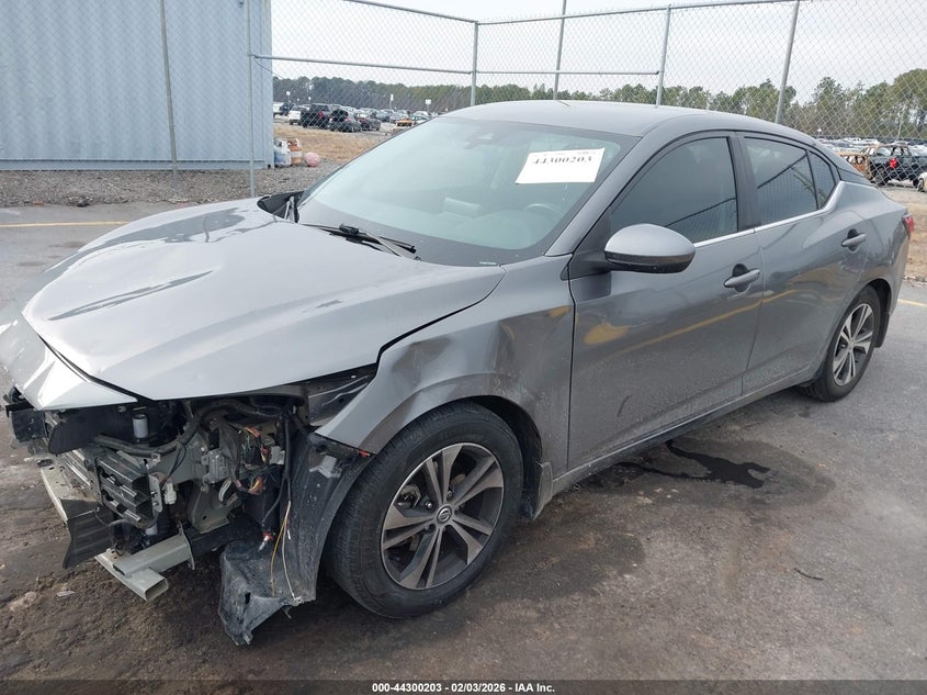 2021 Nissan Sentra Sv Xtronic Cvt