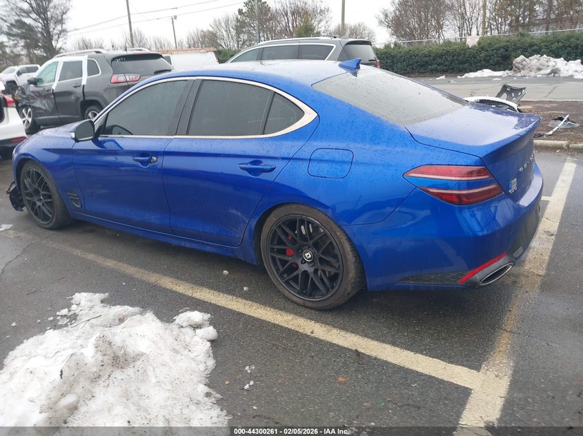 2022 Genesis G70 3.3T Rwd