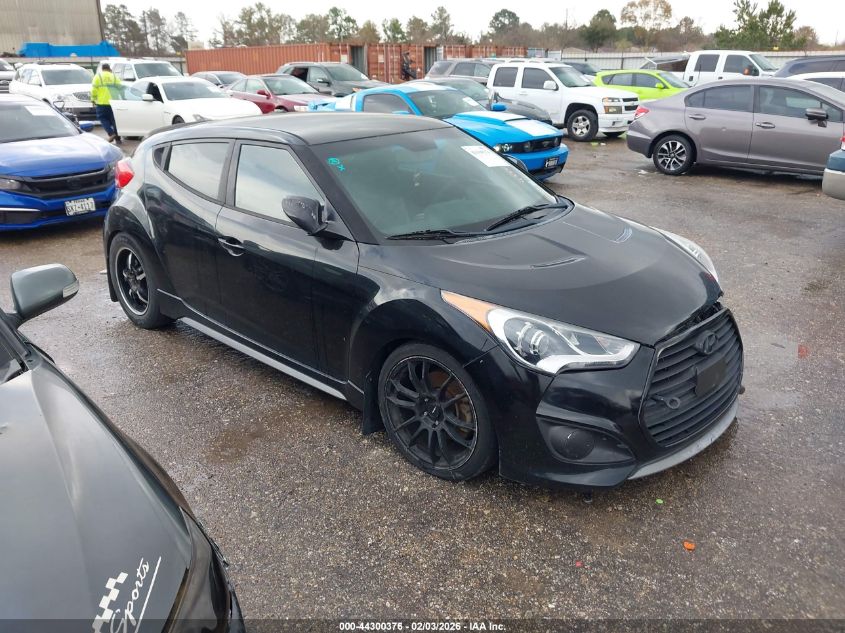 2013 Hyundai Veloster Turbo W/Black