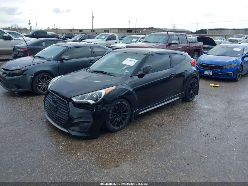 2013 Hyundai Veloster Turbo W/Black