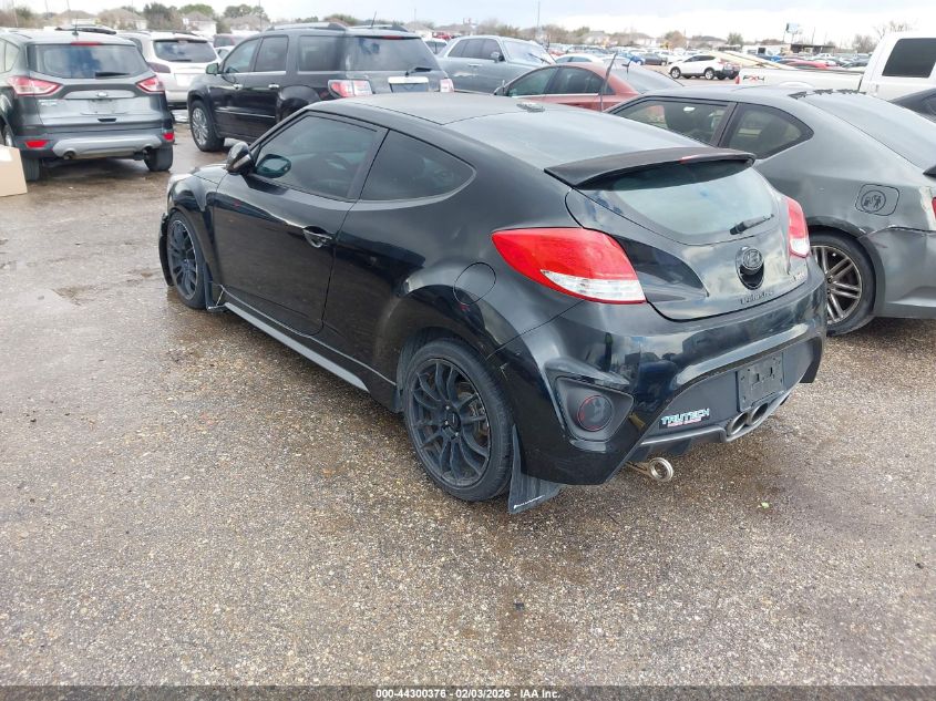 2013 Hyundai Veloster Turbo W/Black