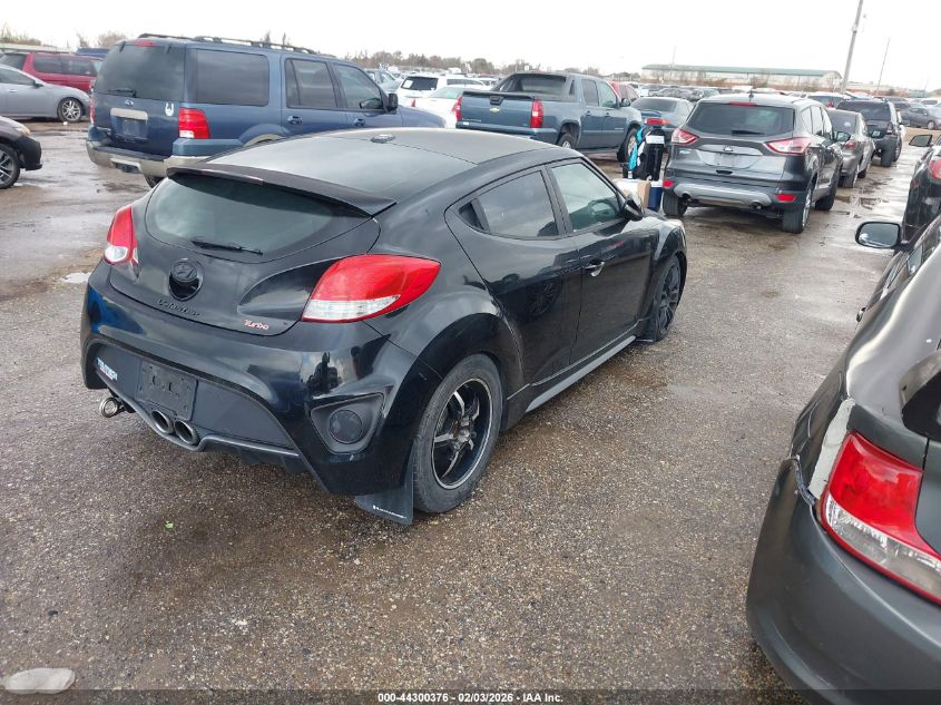 2013 Hyundai Veloster Turbo W/Black