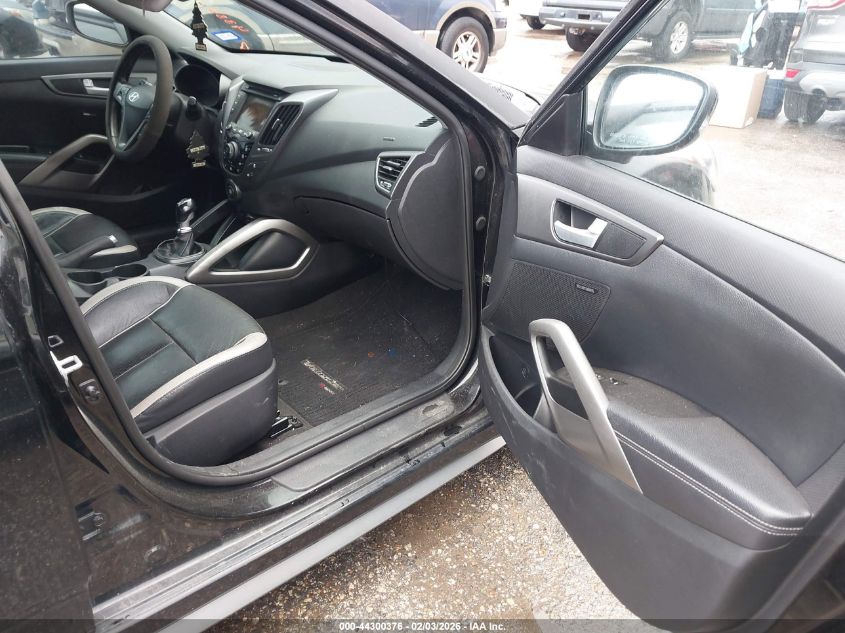 2013 Hyundai Veloster Turbo W/Black