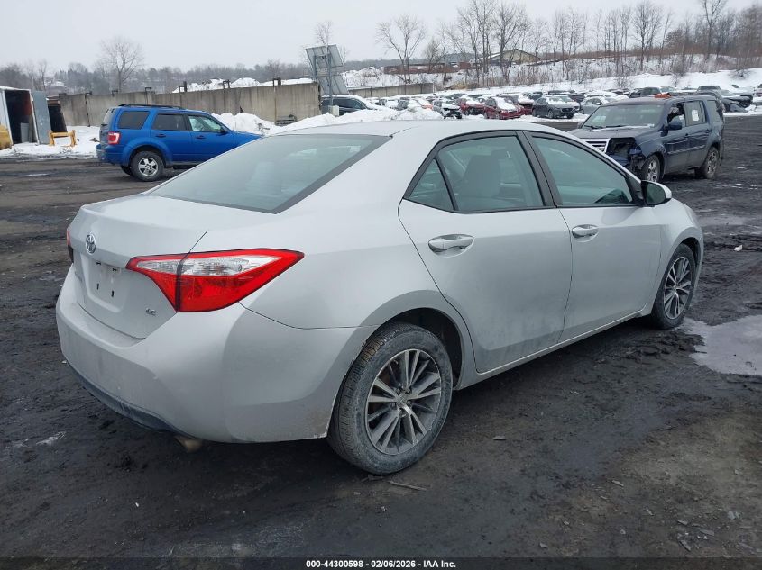 2016 Toyota Corolla Le Plus