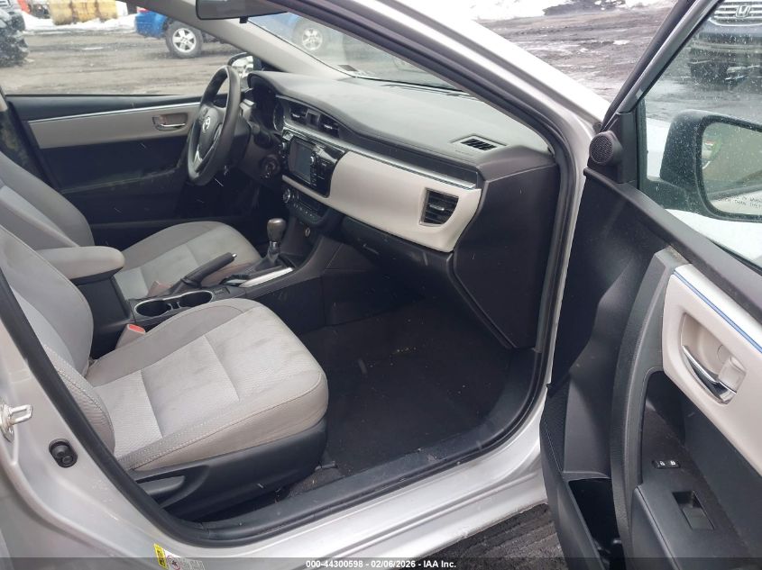 2016 Toyota Corolla Le Plus