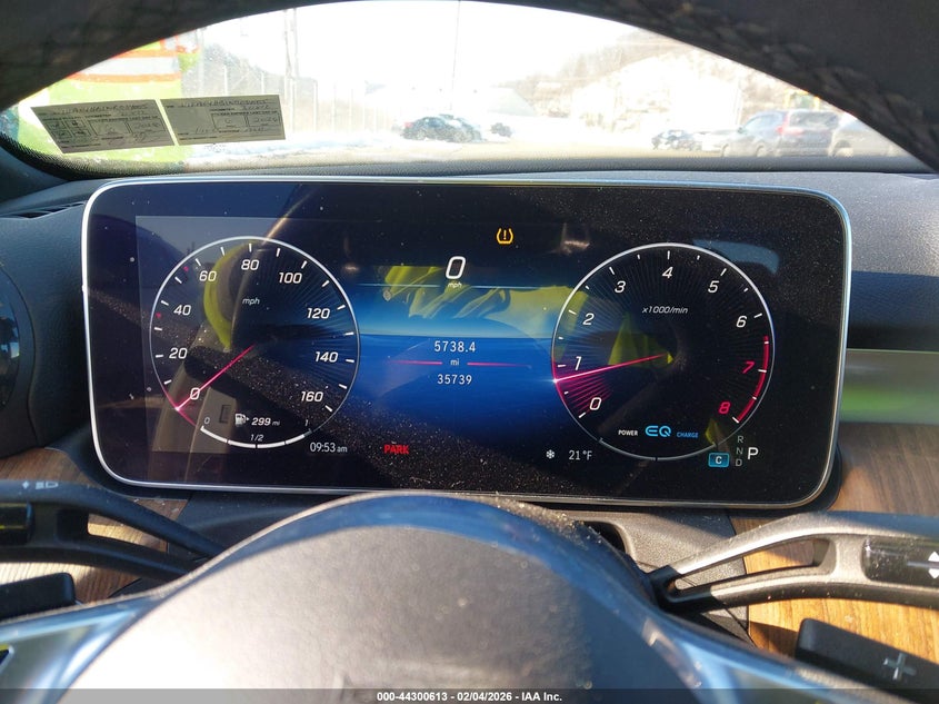 2022 MERCEDES-BENZ C 300 2.0L I-4 DI, DOHC, V(VIN: W1KAF4HB1NR034005