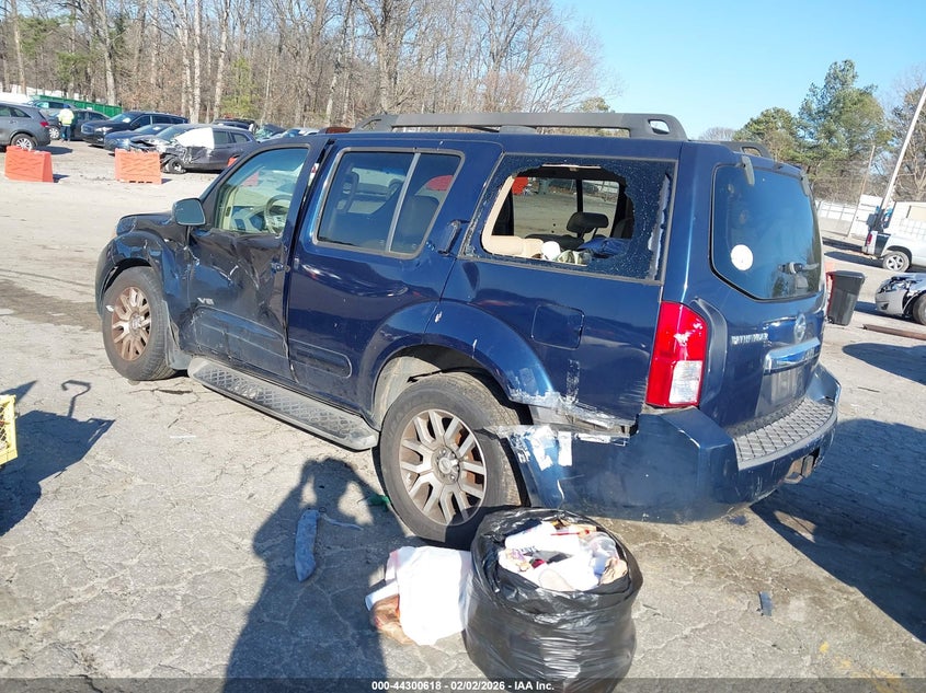2008 Nissan Pathfinder Se V8