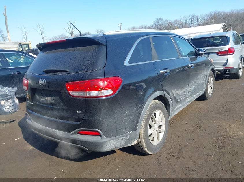 Vin: 5xypg4a51gg079324, lot: 44797032, kia sorento 3.3l lx 20164