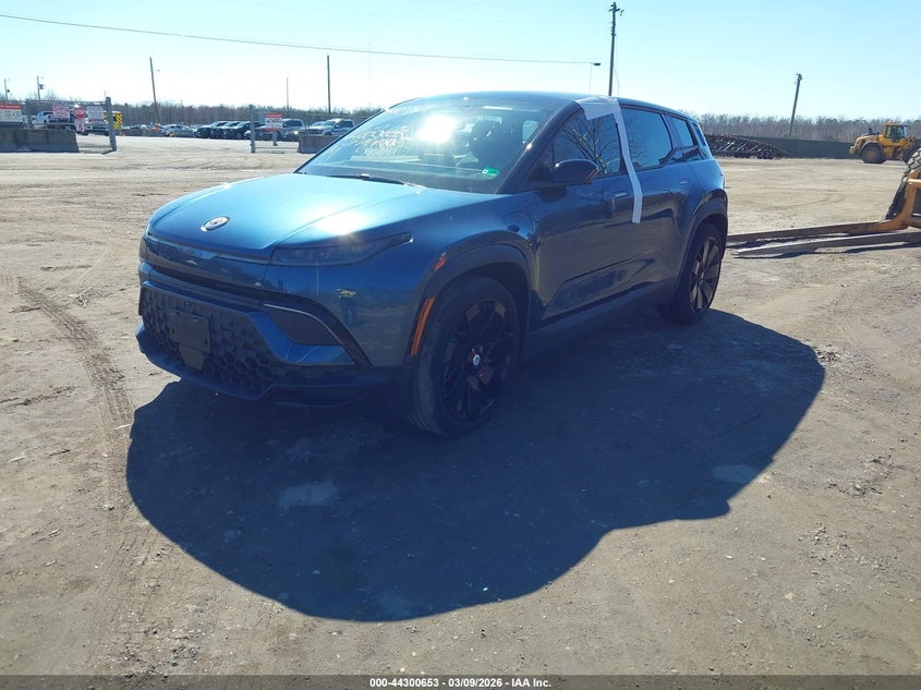 Vin: vcf1zbu24pg003597, lot: 44797033, fisker ocean one 20232