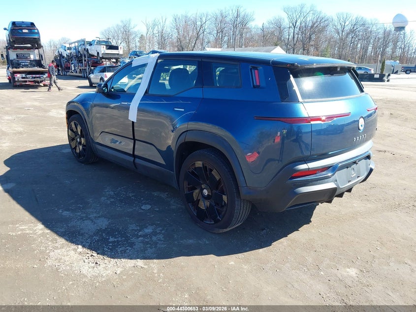Vin: vcf1zbu24pg003597, lot: 44797033, fisker ocean one 20233