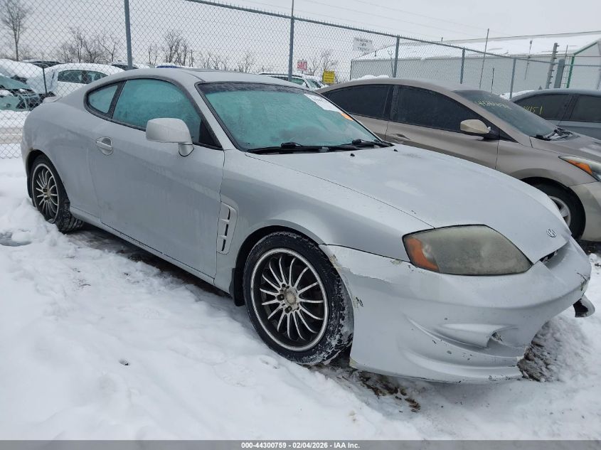 2006 Hyundai Tiburon Gt/Gt Limited/Se