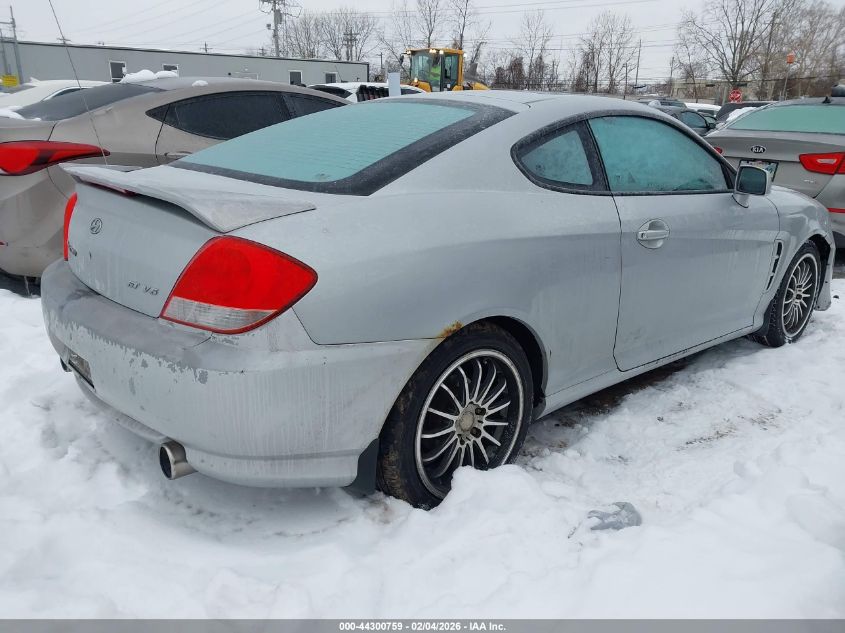 2006 Hyundai Tiburon Gt/Gt Limited/Se