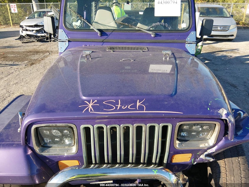 1993 Jeep Wrangler / Yj VIN: 1J4FY29SXPP223578 Lot: 44300794