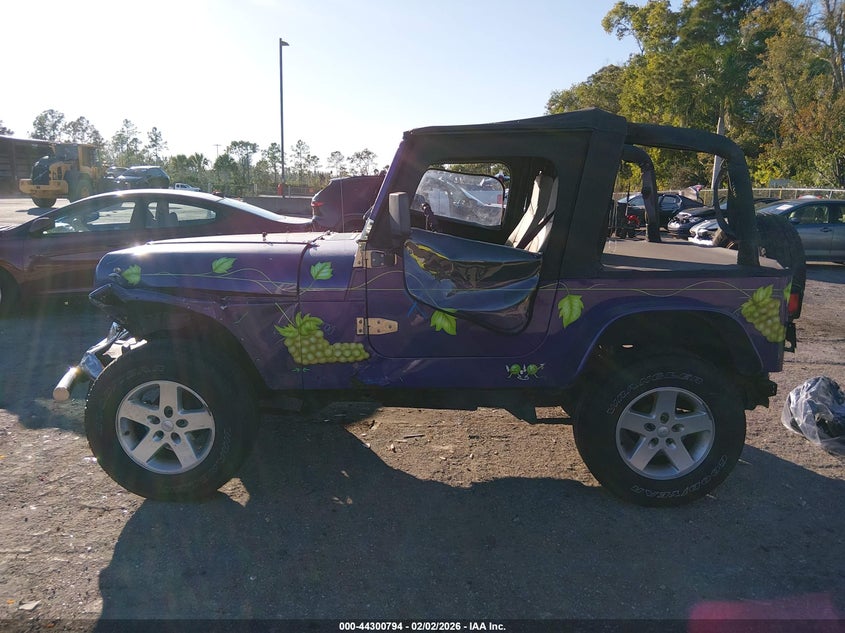 1993 Jeep Wrangler / Yj VIN: 1J4FY29SXPP223578 Lot: 44300794