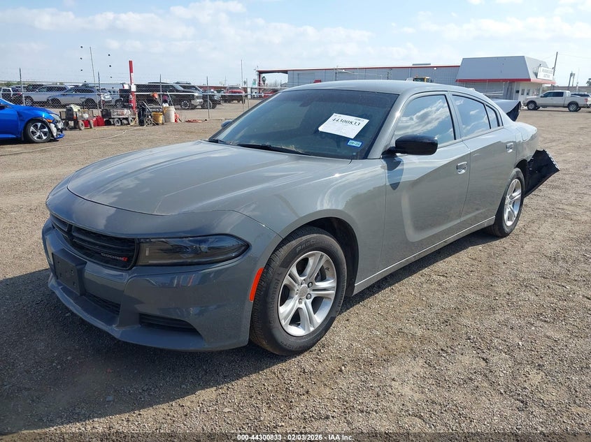 Vin: 2c3cdxbg6ph636212, lot: 44797213, dodge charger sxt 20232