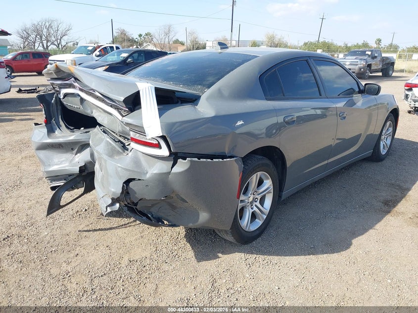 Vin: 2c3cdxbg6ph636212, lot: 44797213, dodge charger sxt 20234