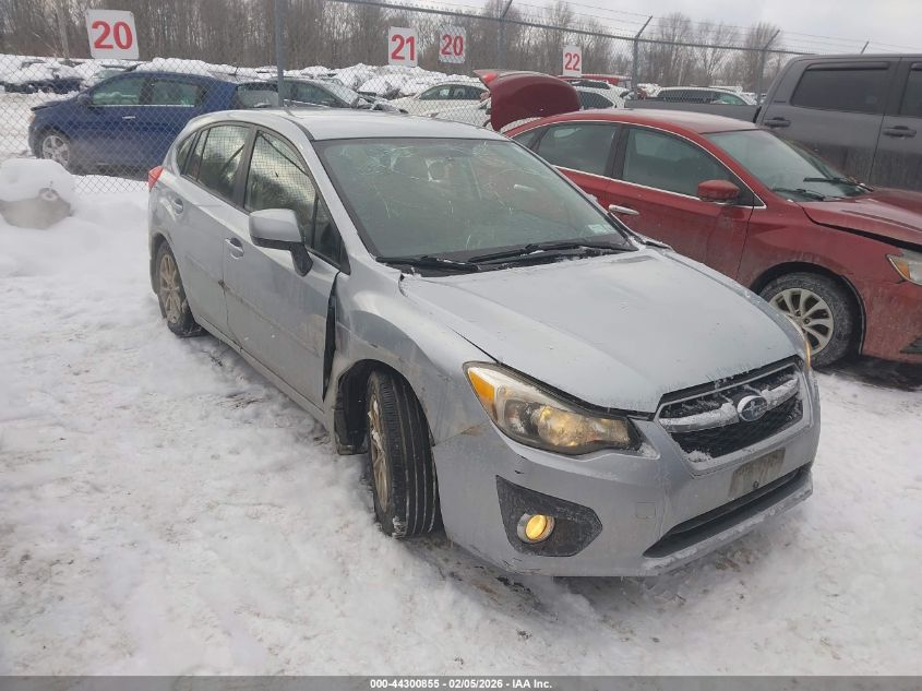 2013 Subaru Impreza 2.0I Premium