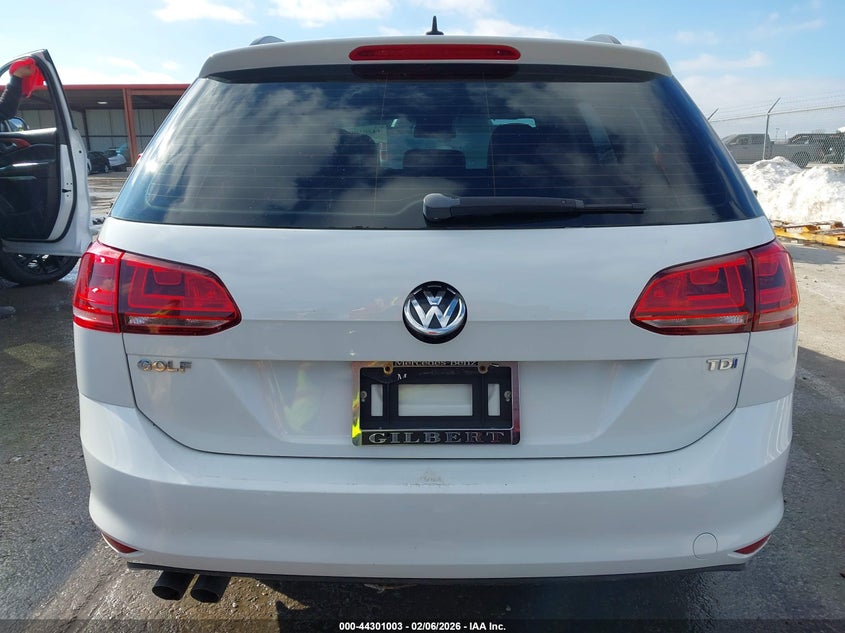 2015 Volkswagen Golf Sportwagen Tdi S 4-Door VIN: 3VWFA7AU8FM520449 Lot: 44301003