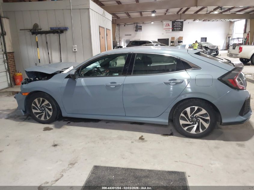 2019 Honda Civic Lx VIN: SHHFK7H33KU221199 Lot: 44301204