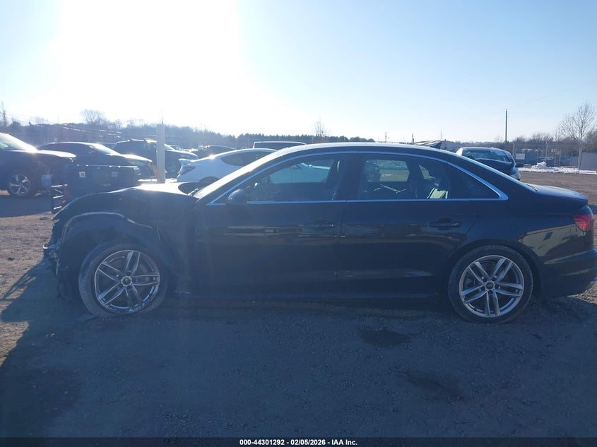 VIN WAUEAAF49PN010393 2023 AUDI A4 PREMIUM PLUS 45 TFSI S LINE QUATTRO S TRONIC