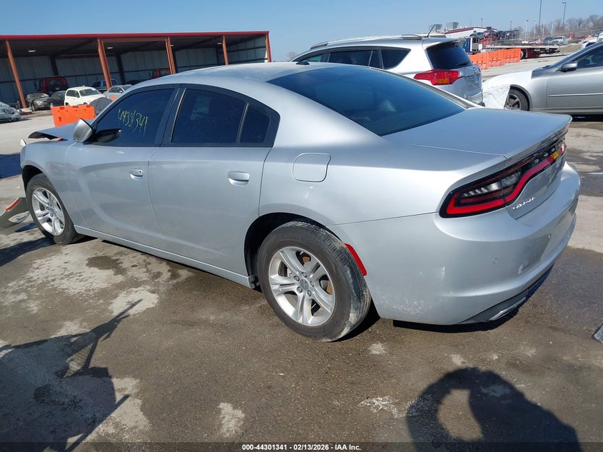 Vin: 2c3cdxbg4nh197265, lot: 44797721, dodge charger sxt rwd 20223