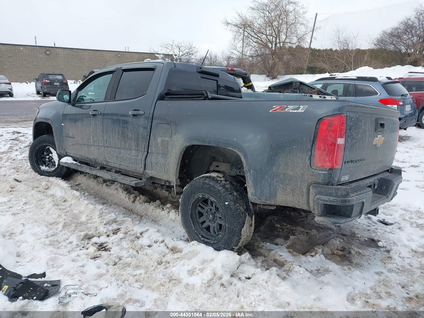 VIN 1GCGTDEN3H1240537 2017 CHEVROLET COLORADO Z71