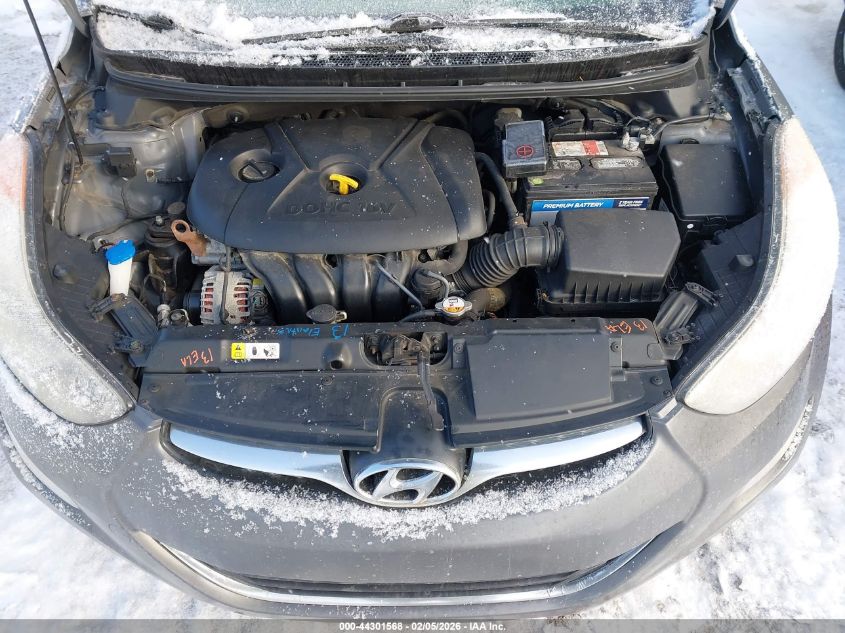 2013 Hyundai Elantra Gls VIN: 5NPDH4AE7DH243258 Lot: 44301568