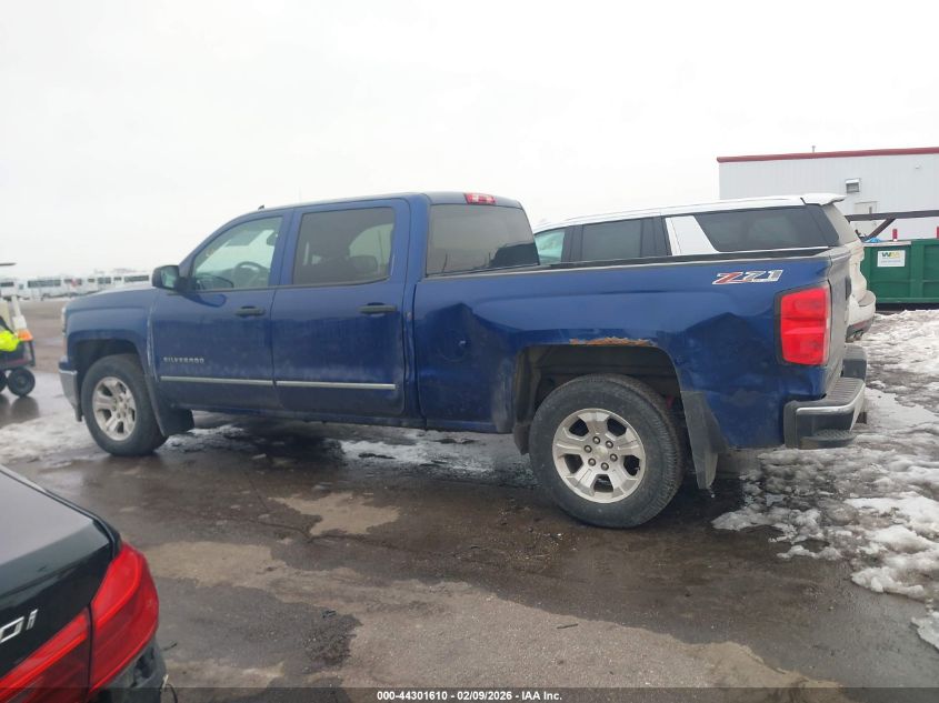 2014 Chevrolet Silverado 1500 2Lt VIN: 3GCUKREC6EG383111 Lot: 44301610