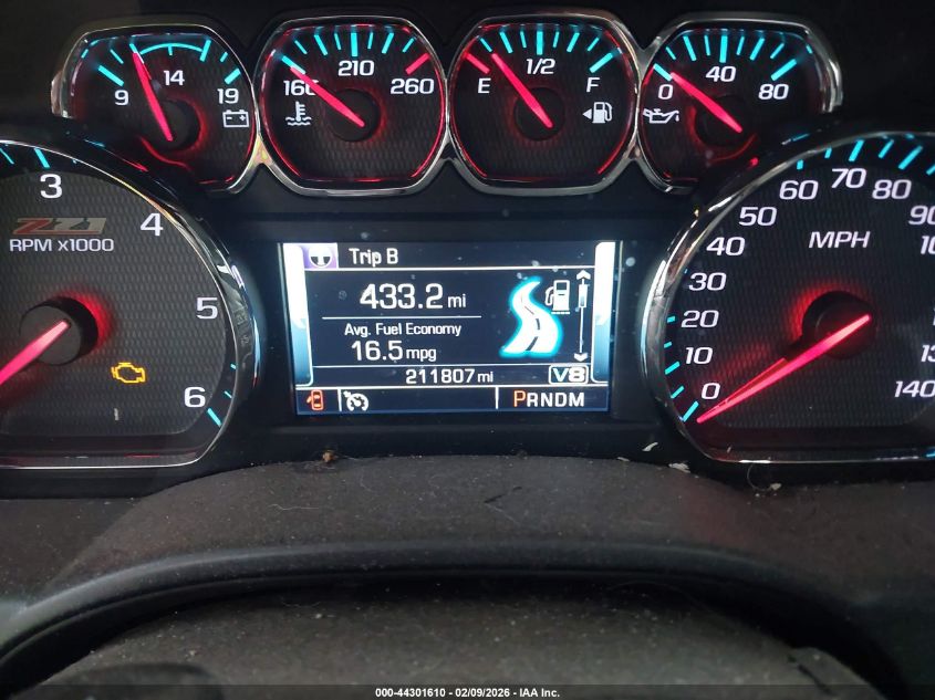 2014 Chevrolet Silverado 1500 2Lt VIN: 3GCUKREC6EG383111 Lot: 44301610