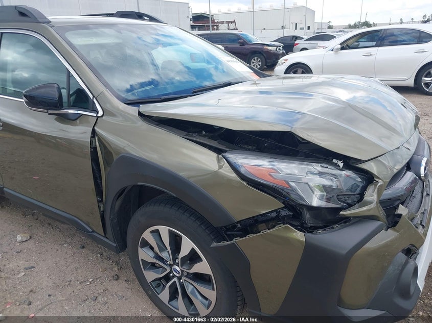 2023 Subaru Outback Limited VIN: 4S4BTANC2P3215800 Lot: 44301663